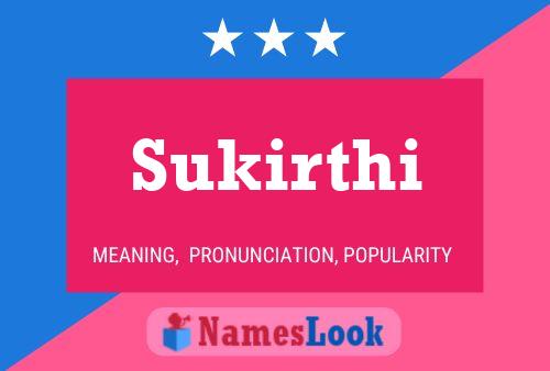 ملصق اسم Sukirthi