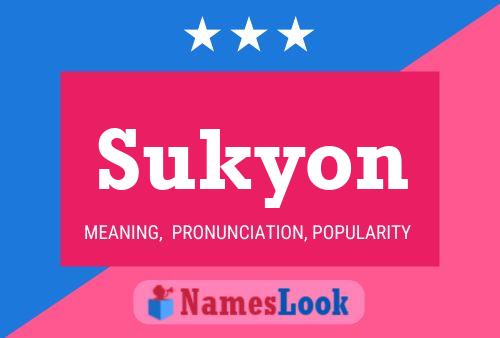 ملصق اسم Sukyon