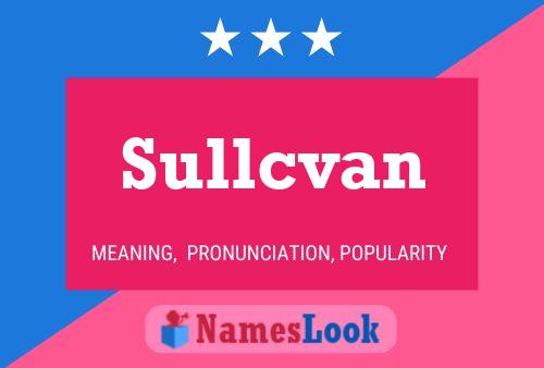 ملصق اسم Sullcvan