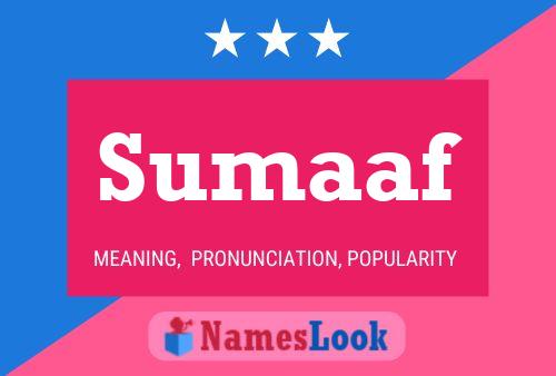 ملصق اسم Sumaaf