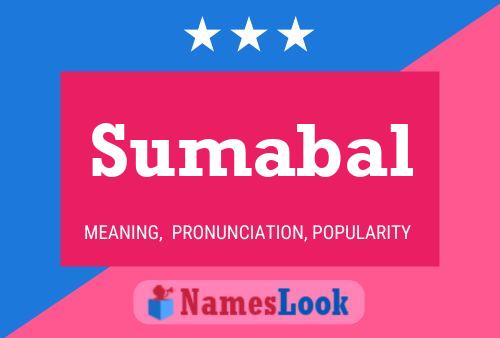 ملصق اسم Sumabal