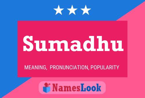 ملصق اسم Sumadhu