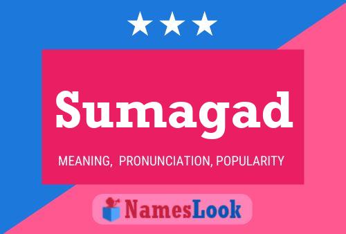 ملصق اسم Sumagad