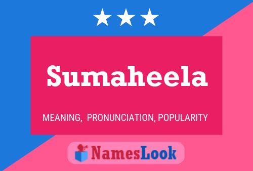 ملصق اسم Sumaheela