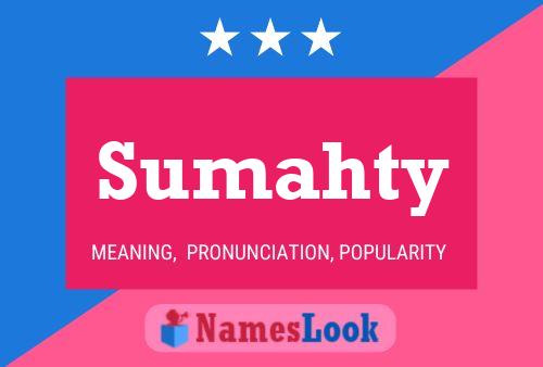 ملصق اسم Sumahty