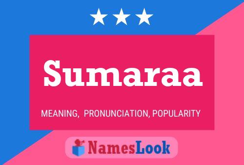 ملصق اسم Sumaraa