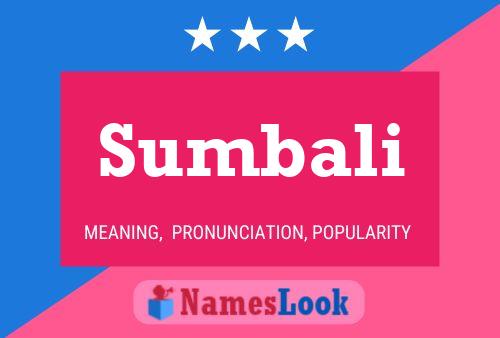 ملصق اسم Sumbali