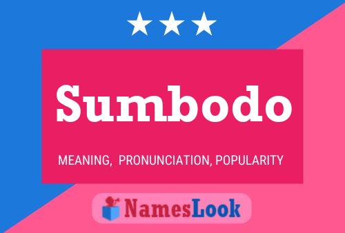 ملصق اسم Sumbodo