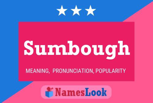 ملصق اسم Sumbough