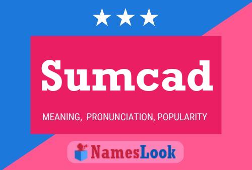 ملصق اسم Sumcad