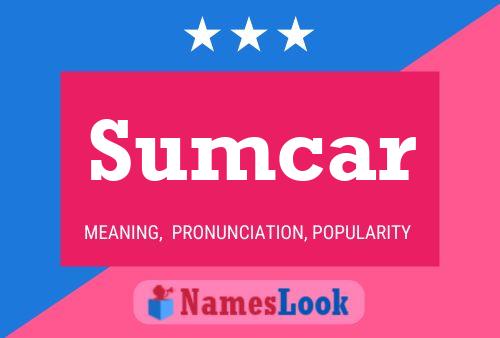 ملصق اسم Sumcar