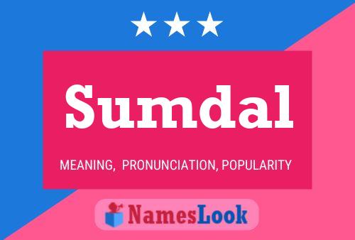 ملصق اسم Sumdal