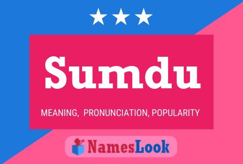 ملصق اسم Sumdu