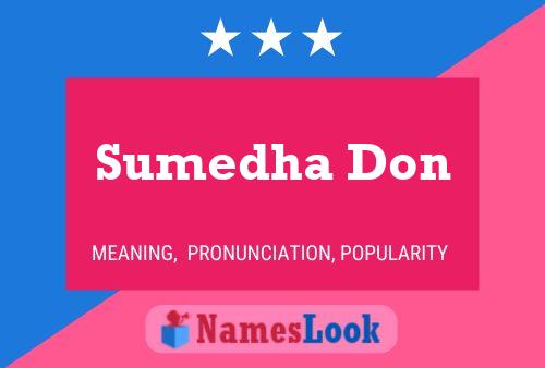 ملصق اسم Sumedha Don