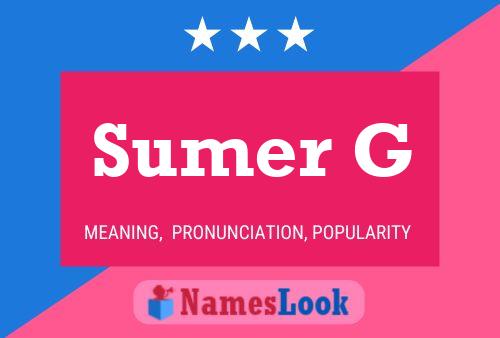 ملصق اسم Sumer G