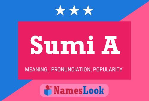 ملصق اسم Sumi A