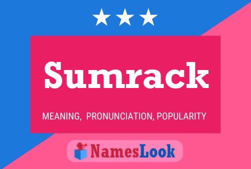 ملصق اسم Sumrack