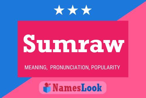 ملصق اسم Sumraw