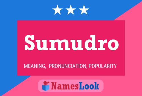 ملصق اسم Sumudro