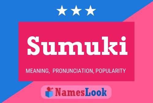 ملصق اسم Sumuki