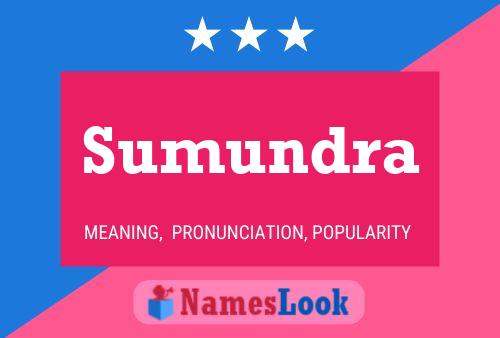 ملصق اسم Sumundra