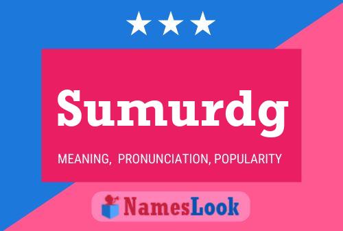 ملصق اسم Sumurdg