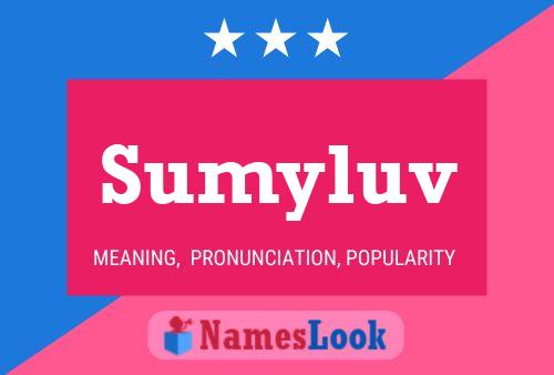 ملصق اسم Sumyluv