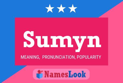 ملصق اسم Sumyn