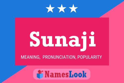 ملصق اسم Sunaji