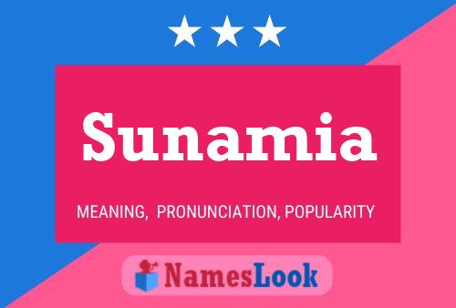 ملصق اسم Sunamia