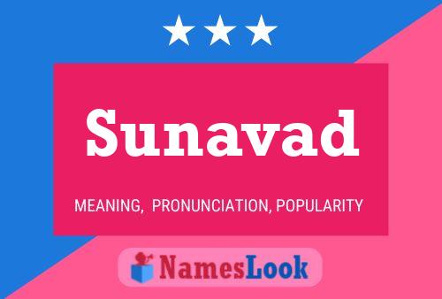 ملصق اسم Sunavad