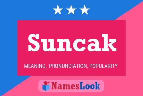 ملصق اسم Suncak