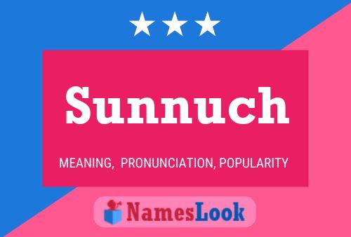 ملصق اسم Sunnuch