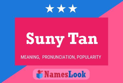 ملصق اسم Suny Tan