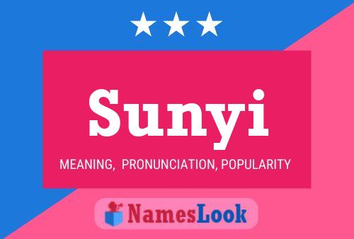 ملصق اسم Sunyi