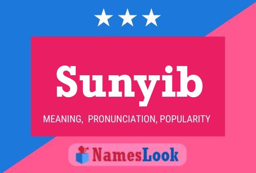 ملصق اسم Sunyib