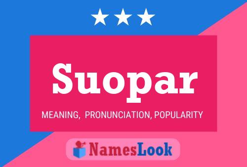 ملصق اسم Suopar