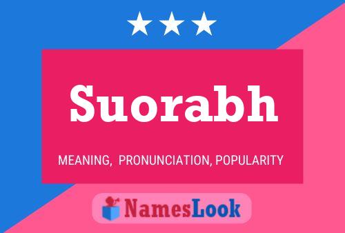 ملصق اسم Suorabh