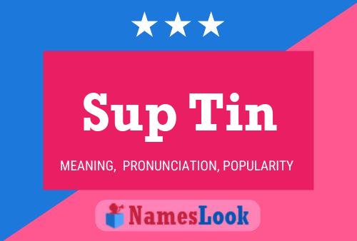 ملصق اسم Sup Tin