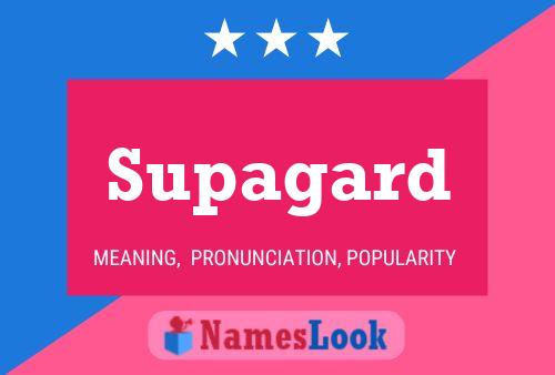 ملصق اسم Supagard