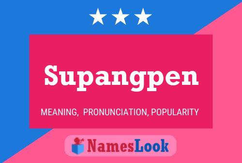 ملصق اسم Supangpen