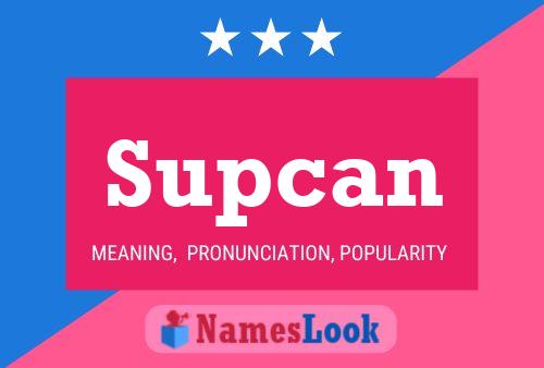 ملصق اسم Supcan