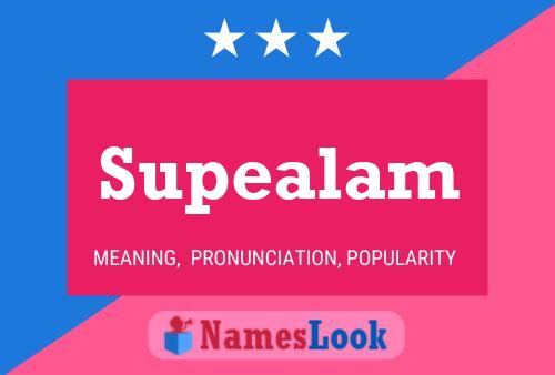 ملصق اسم Supealam