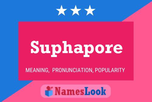 ملصق اسم Suphapore