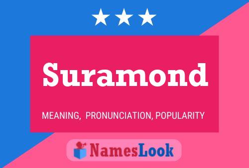 ملصق اسم Suramond