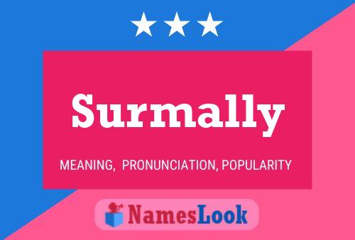 ملصق اسم Surmally