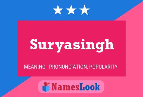 ملصق اسم Suryasingh