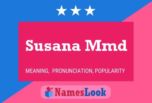 ملصق اسم Susana Mmd