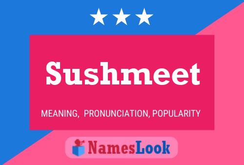 ملصق اسم Sushmeet