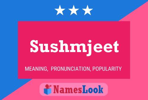 ملصق اسم Sushmjeet